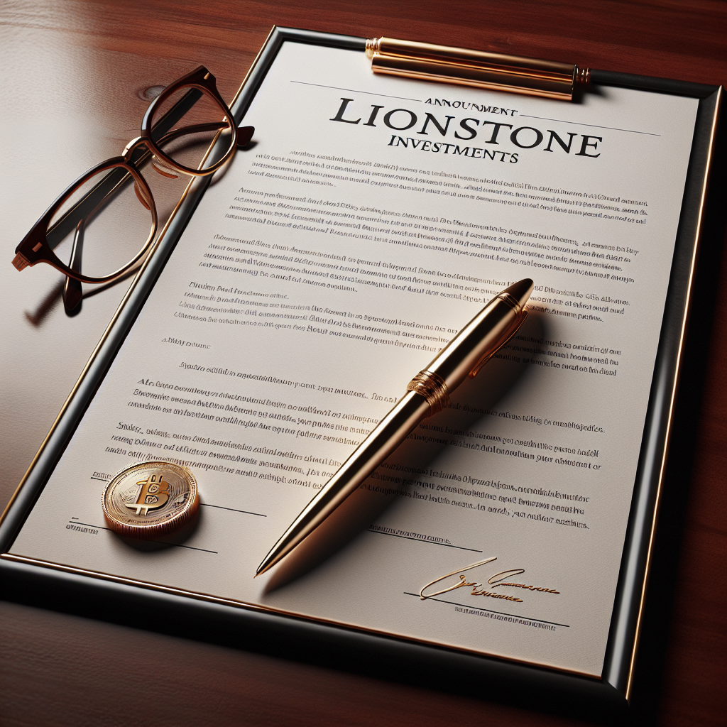 Lionstone Investments Plans to Sell $5.5 Billion in Assets